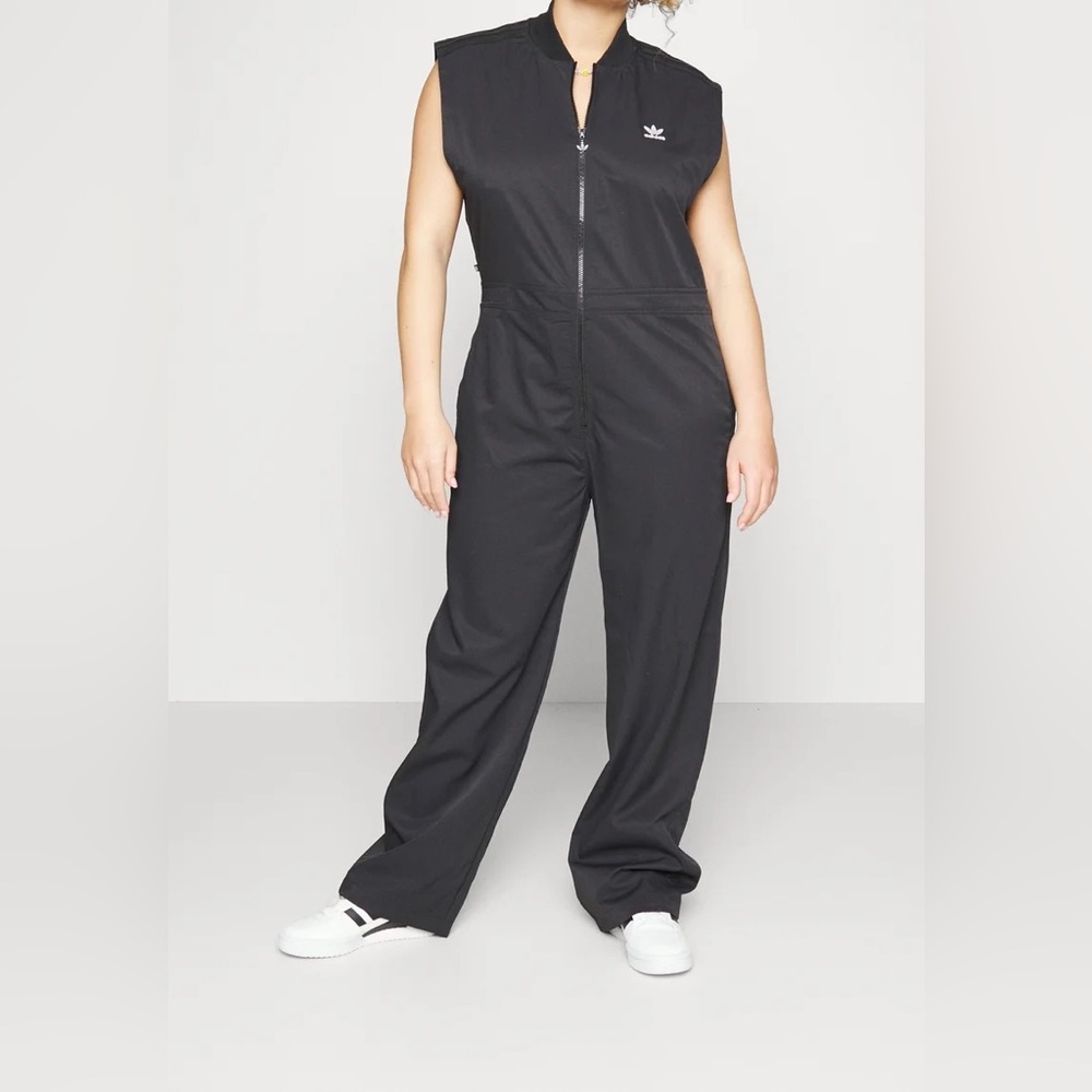 adidas Black Sleeveless Women's Jumpsuit